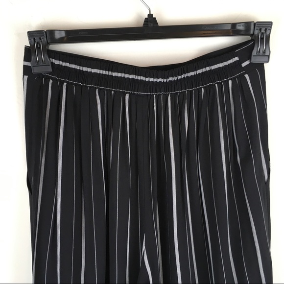 Xhilaration Palazzo Pants Black White M - Picture 6 of 8